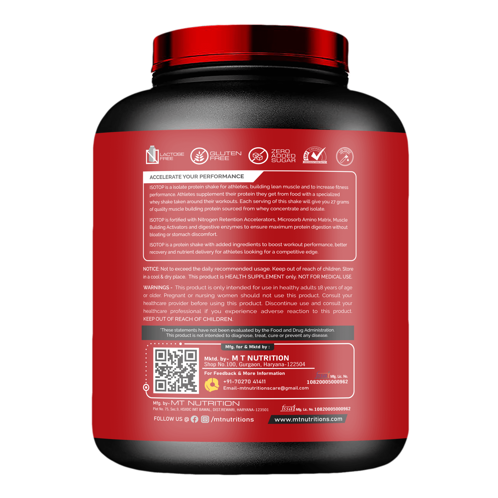 MT Nutrition Isotop - Image 2