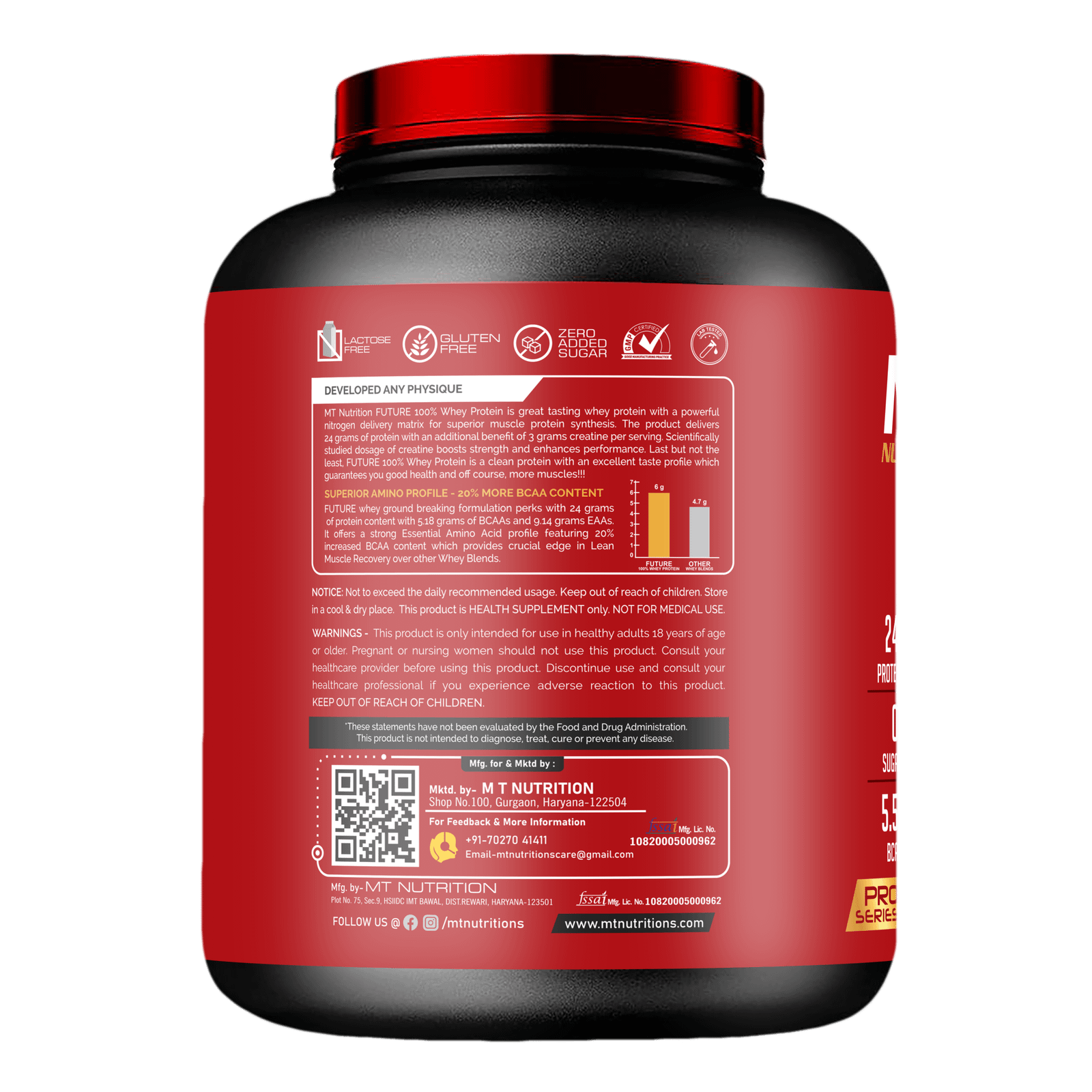 MT Nutrition Future Whey - Image 3