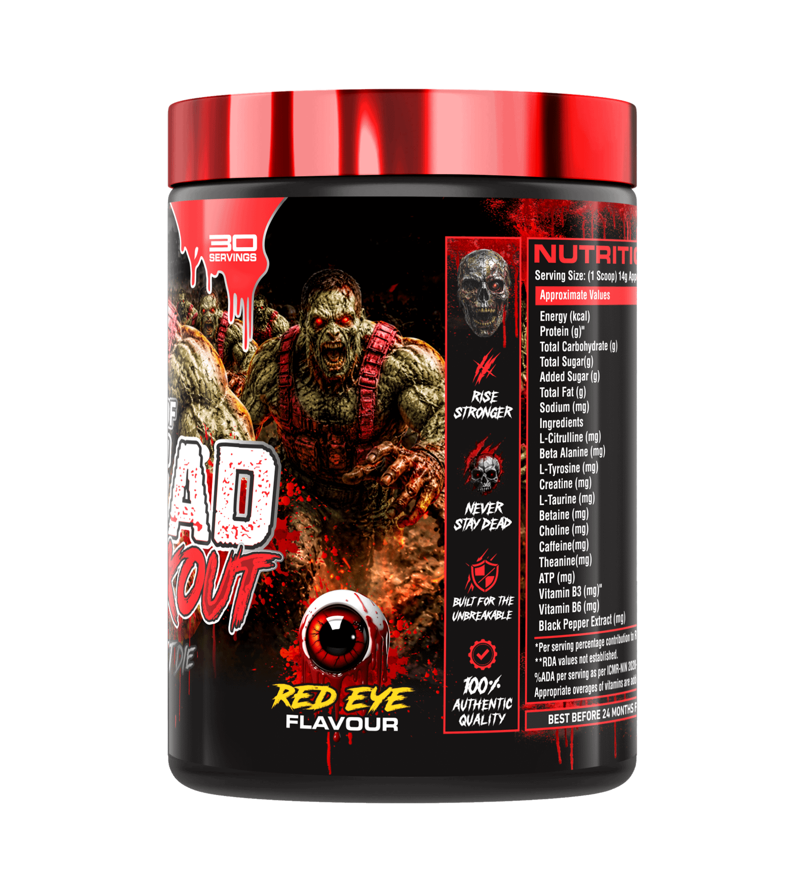 MT Nutrition The Undead Pre-Workout - Image 8